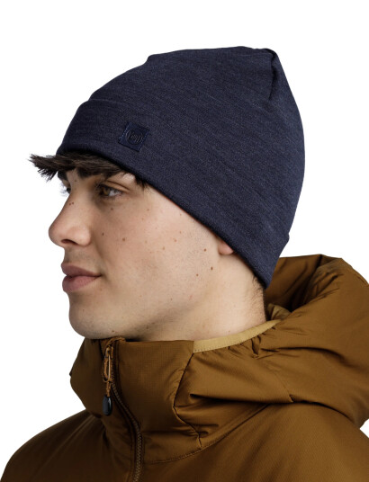 BUFF Merino Heavyweight Beanie - Navy - ONE SIZE BUFF Merino Heavyweight Beanie - Navy - ONE SIZE