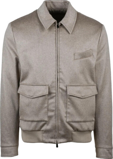 Luigi Borrelli Napoli Herre Jakker Beige M, Luigi Borrelli Napoli Herre Jakker Beige M,