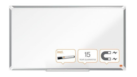 Nobo Premium Plus Widescreen Lakkert Magnetisk Whiteboard 40" 89x50cm