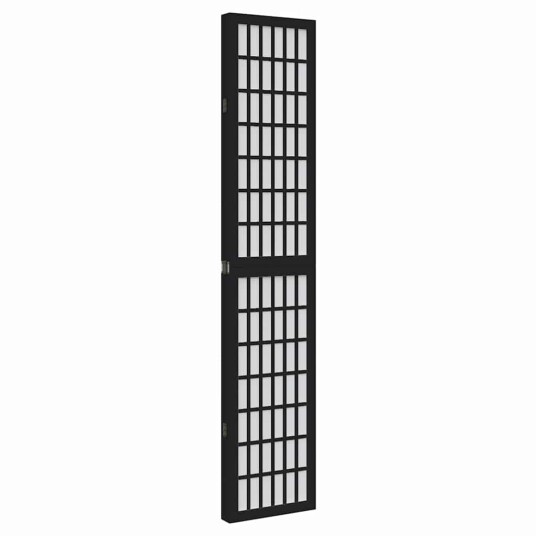  Romdeler 4 paneler svart heltre keisertre 8721012074675