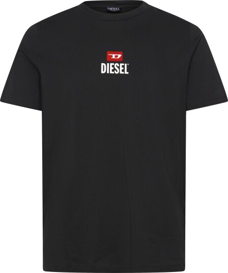 Diesel T Just  Small New D Logo Maglietta   Black   XXL