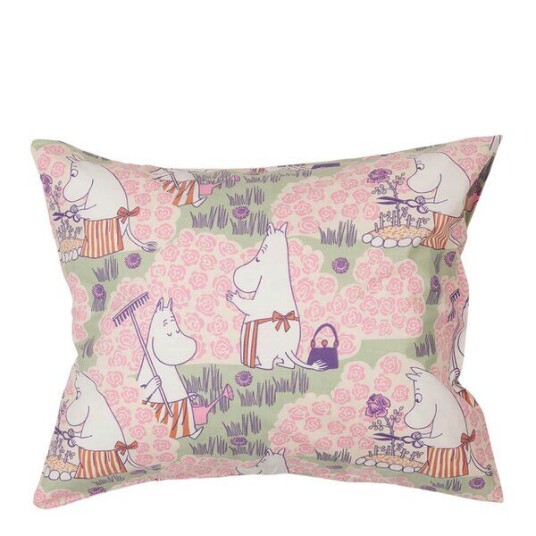 MoominArabia Mummi putetrekk 50x70 cm rosehage