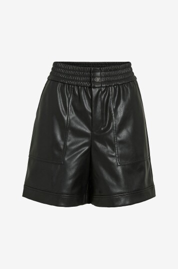 Vila Shorts viMiriam HW Svart
