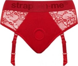 HARNESS LINGERIE DIVA - RED