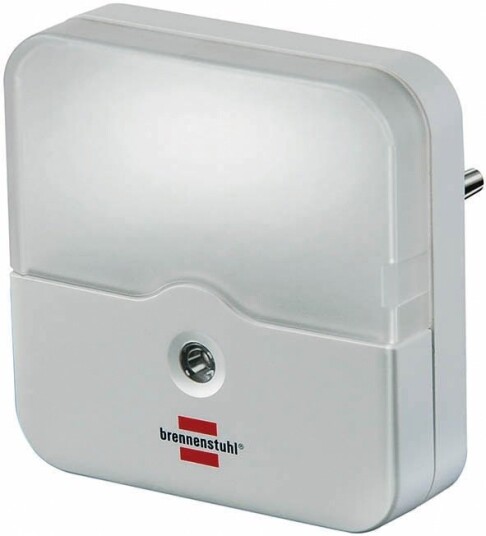 Brennenstuhl LED-nattlampa med skymningssensor, 0,85W, 1lm, vit Brennenstuhl LED-nattlampa med skymningssensor, 0,85W, 1lm, vit