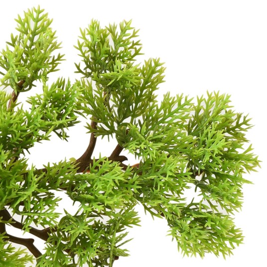 vidaXL Kunstig sypress bonsai med potte 60 cm grønn vidaXL Kunstig sypress bonsai med potte 60 cm grønn