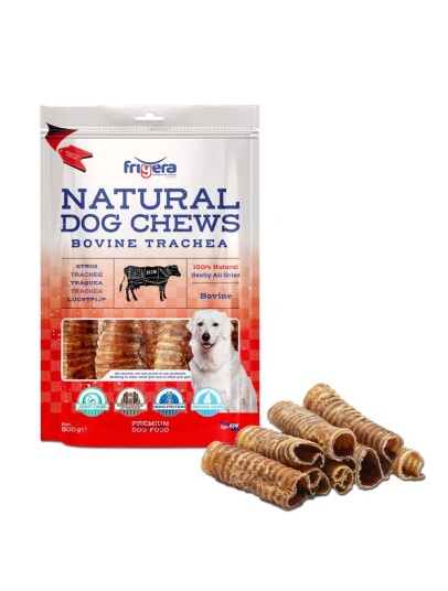 Frigera Natural Dog Chews Bovine Trachea 500Gr (402285851824)