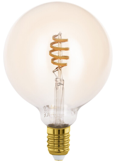 E27 Led-Z G125 4,9W, 400 lumen, 2200-6500K gult E27 Led-Z G125 4,9W, 400 lumen, 2200-6500K gult