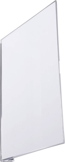 Slitesterk 187219 Skiltholder A5 Plast Transparent Vertikal 155 Mm