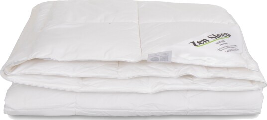 Zen Sleep Sommerdyne 150x210 cm - Allergivennlig dyne med mykt og luftig fiberdun Sval fiberdyne Zen Sleep Sommerdyne 150x210 cm - Allergivennlig dyne med mykt og luftig fiberdun Sval fiberdyne