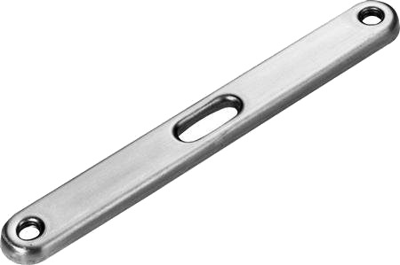 Walraven Dobbeltholder M8   Elforzinket. Cc 105Mm. 125Mm Til Rørb. Fast Centerafstand