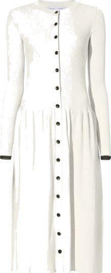 Proenza Schouler Dame Kjoler Beige L,