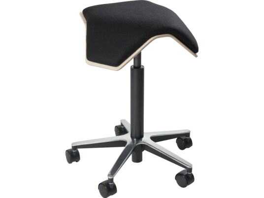 Mykolme Design Iloa One Birch Fame Stol, Svart Mykolme Design Iloa One Birch Fame Stol, Svart