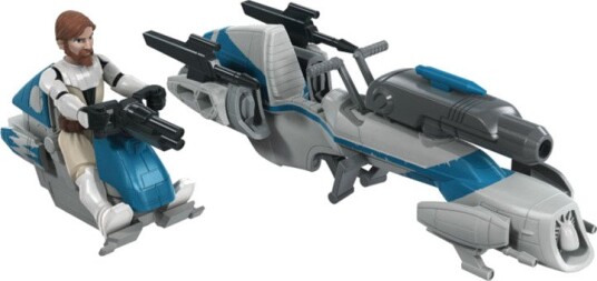 Star Wars Mission Fleet - Obi-Wan og Barc Speeder