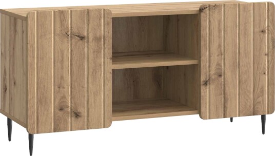 TV skap Artisan eik 102 x 34,5 x 52 cm Konstruert tre TV skap Artisan eik 102 x 34,5 x 52 cm Konstruert tre