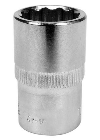 Yato 1/2" 9 mm Hylse i Kromvanadiumstål for Håndverktøy YT-1271