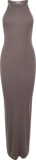 Weekday Racerback Jersey Maxi Dress Purple XL