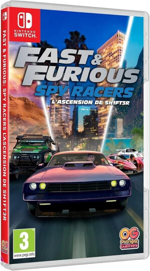 Fast & Furious: Spy Racers Rise of SH1FT3R Nintendo Switch Spill