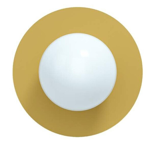 Swedish Ninja - Candy Big Circle 360 L Vegglampe Sandcastle Ochre Swedish Ninja