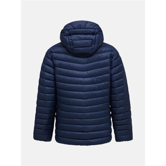 Peak Performance M Frost Down Hood Jacket Blue Shadow