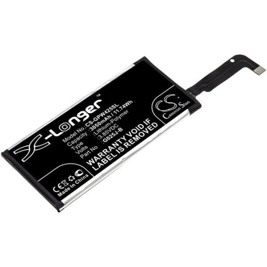 Google Batteri (3050 mAh 3.85 V, Sort) passende til Google Pixel 4A