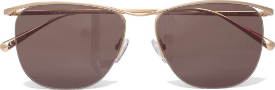Corlin Eyewear Belmondo Gold Brown   Gold   ONE SIZE