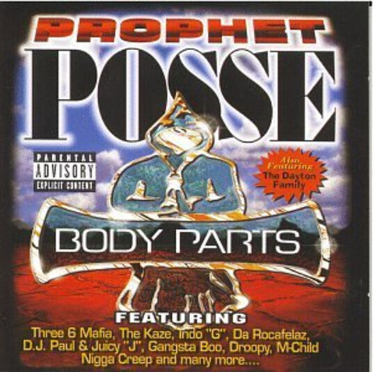 Prophet Posse Body Parts CD