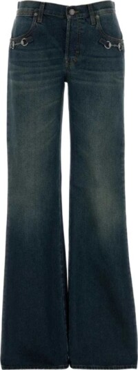 Gucci Dame Jeans Blå W27, Gucci Dame Jeans Blå W27,