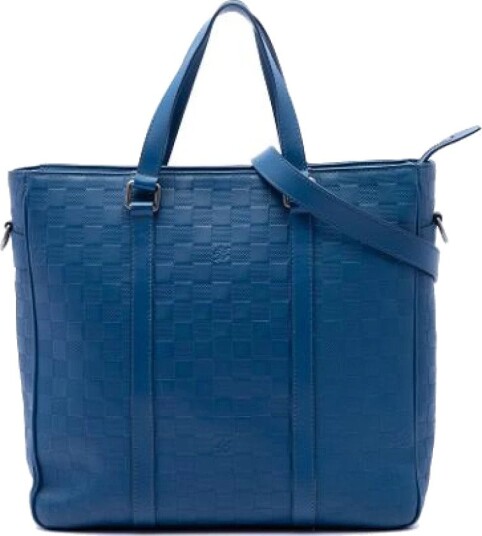Louis Vuitton Vintage Dame Pre owned Blå ONE SIZE,
