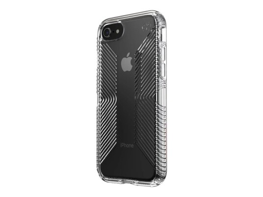 Speck Presidio Grip Mobildeksel iPhone 8/7 Gjennomsiktig