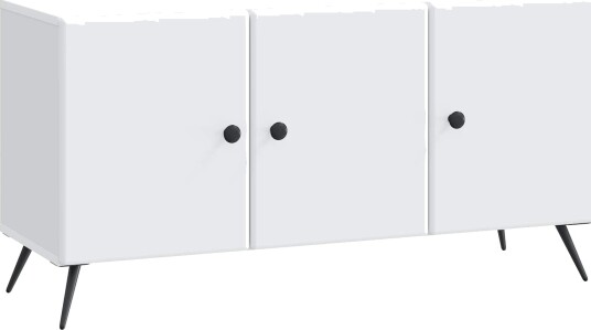 TV skap Hvit 99 x 34,5 x 50 cm Konstruert tre TV skap Hvit 99 x 34,5 x 50 cm Konstruert tre