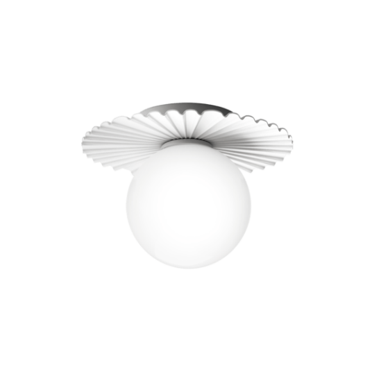 Nuura Lila Muuse Taklampe Liten Hvit/ Opal Nuura Lila Muuse Taklampe Liten Hvit/ Opal