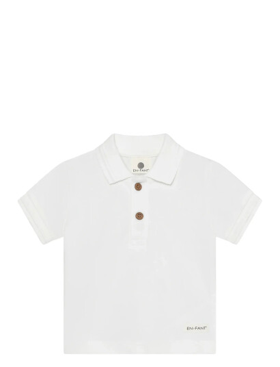 En Fant Polo Ss White 86 En Fant Polo Ss White 86