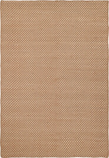 Ullteppe Ovelia brun/hvit Størrelse: 200 x 290 cm