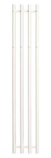 Kriss Vega håndkletørker for Central-/Fjernvarme 1420x257 mm, hvit
