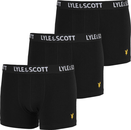 Lyle & Scott Boxers 3 Pack Black