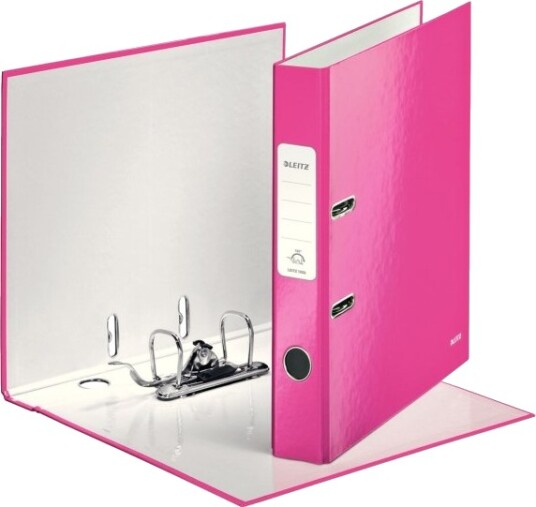 Leitz 180° Wow A4 Papp Rosa 350 Ark 80 G/M² 5 Cm
