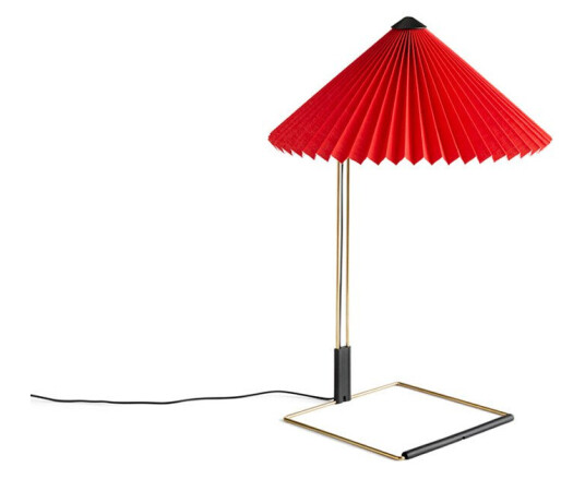 HAY Matin Table Lamp Large Bright Red