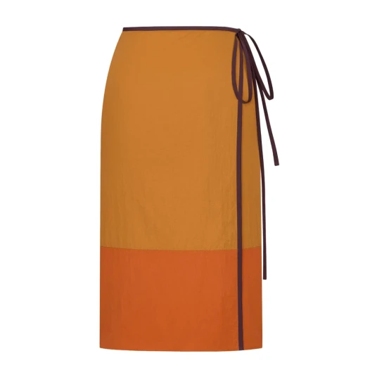 Saint Laurent Dame Skjørt Oransje XS,