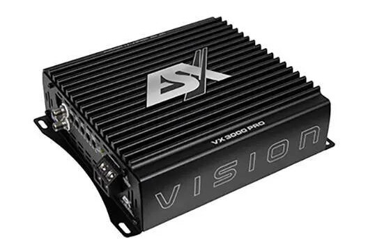 ESX Bilforsterker 3300 Watt RMS - 3300W/2200W/1200W 1 / 2 / 4 ohm