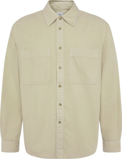 PS Paul Smith Mens Ls Regular Fit Shirt Bd LIGHT BEIGE S