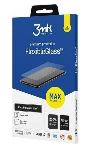 3Mk Hybrid Glass Flexibleglass Max For Samsung Galaxy S23 Fe Svart Ramme