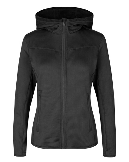 ID Cardigan Stretch Comfort Women Svart ID Cardigan Stretch Comfort Women Svart