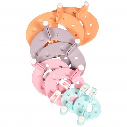 Infinity Hearts Pompom Maker for 4 forskjellige størrelser Infinity Hearts Pompom Maker for 4 forskjellige størrelser