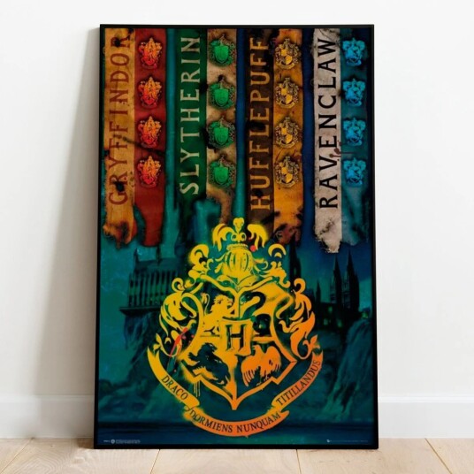 Harry Potter Husflagg Plakat - 91,5 x 61 cm Harry Potter Husflagg Plakat - 91,5 x 61 cm