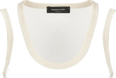 Fabiana Filippi Dame Topper Hvit XS,