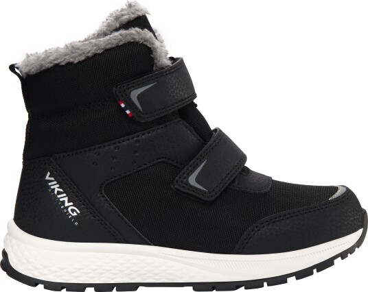 Viking Footwear Kids' Equip Warm Waterproof 2v Black/Grey 27