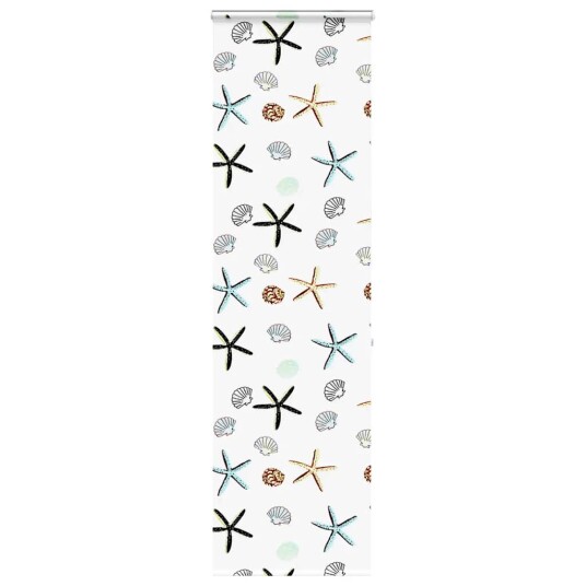 dusjrullgardin med kassett 60x240 cm Stoffbredde 56 cm