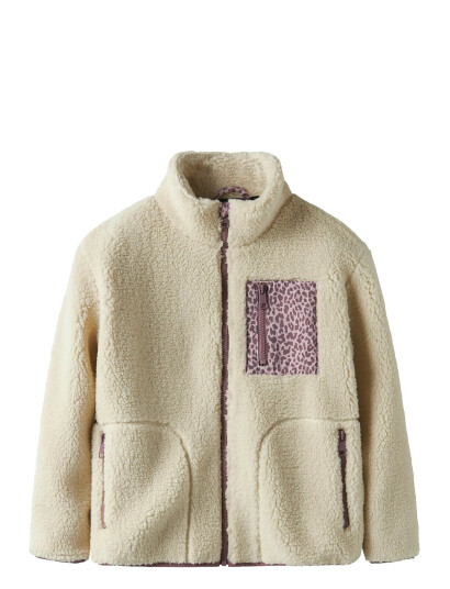 name it Nkfmonica Teddy Jacket - Cream - 164 name it Nkfmonica Teddy Jacket - Cream - 164