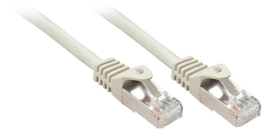 LINDY 1m Cat.5e F/UTP Cable Grey Factory Sealed